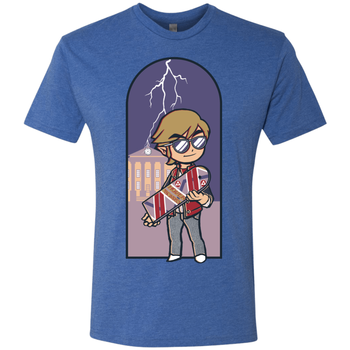 T-Shirts Vintage Royal / Small A Link to The Future Men's Triblend T-Shirt