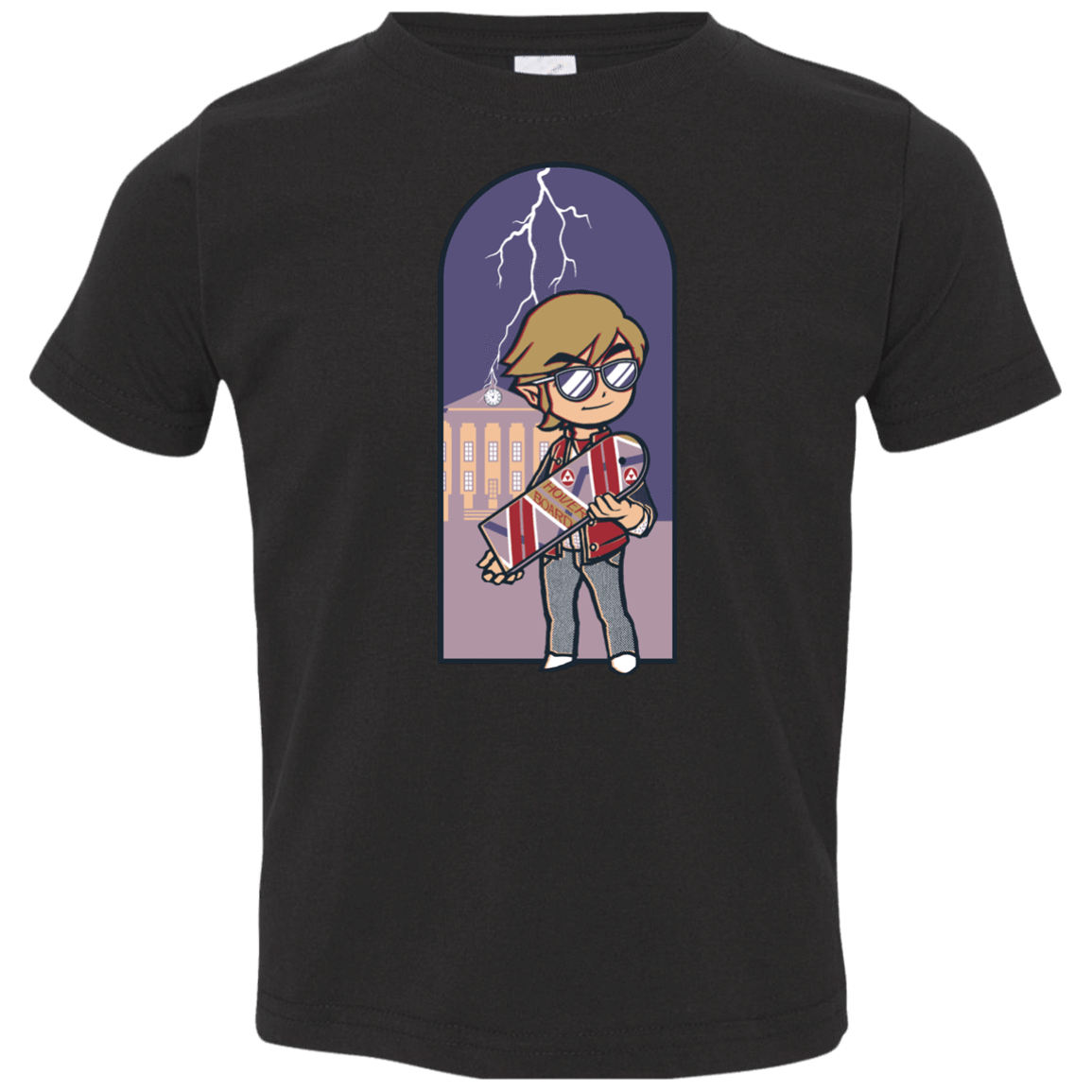 T-Shirts Black / 2T A Link to The Future Toddler Premium T-Shirt