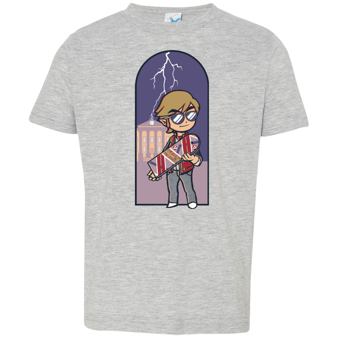 T-Shirts Heather / 2T A Link to The Future Toddler Premium T-Shirt