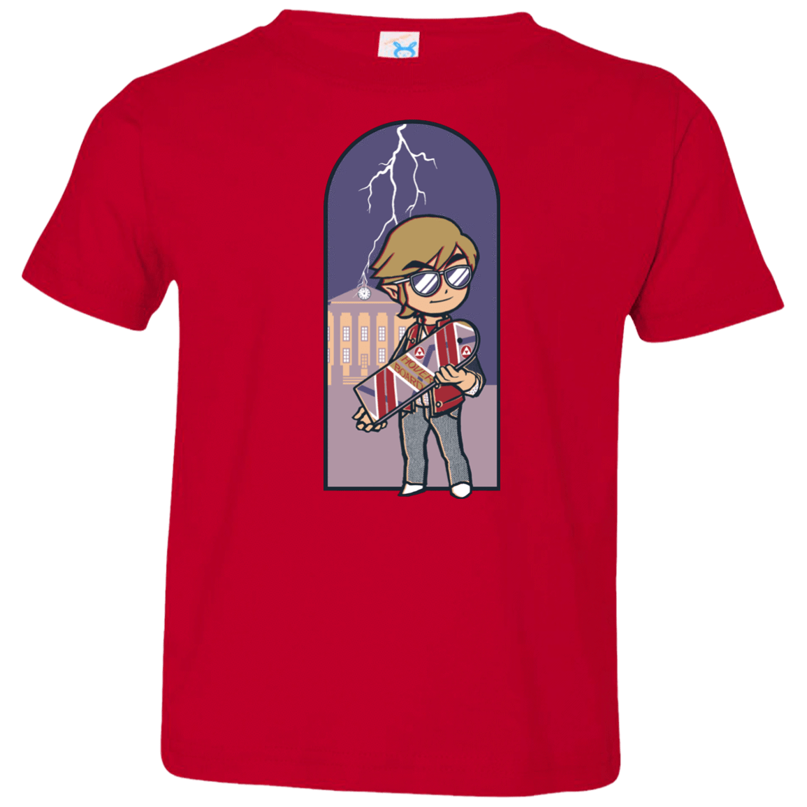 T-Shirts Red / 2T A Link to The Future Toddler Premium T-Shirt
