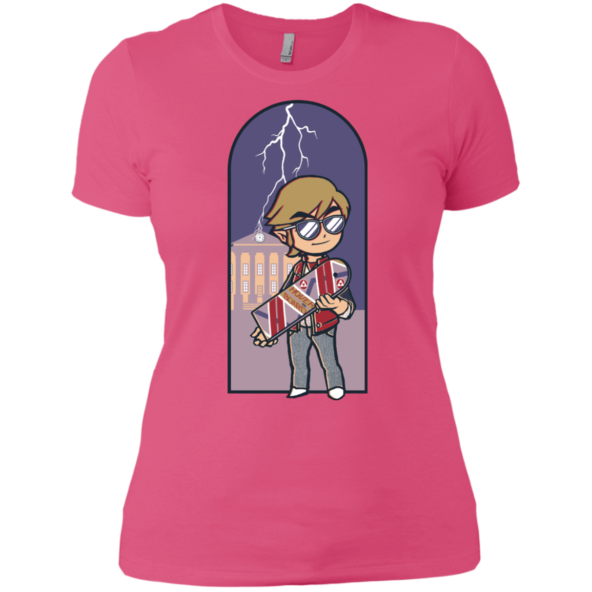 T-Shirts Hot Pink / X-Small A Link to The Future Women's Premium T-Shirt