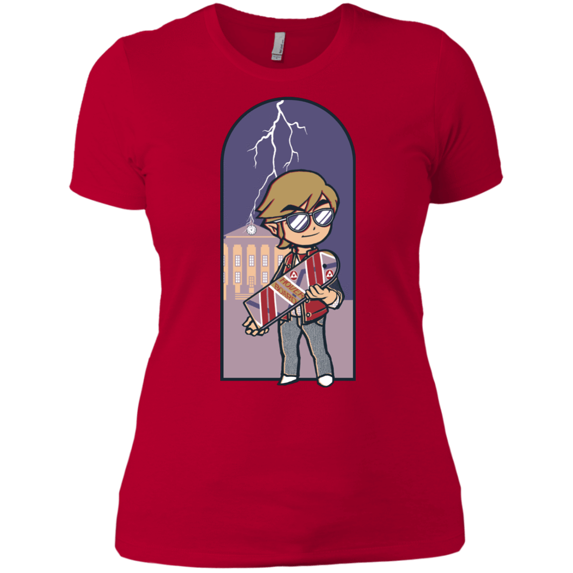 T-Shirts Red / X-Small A Link to The Future Women's Premium T-Shirt