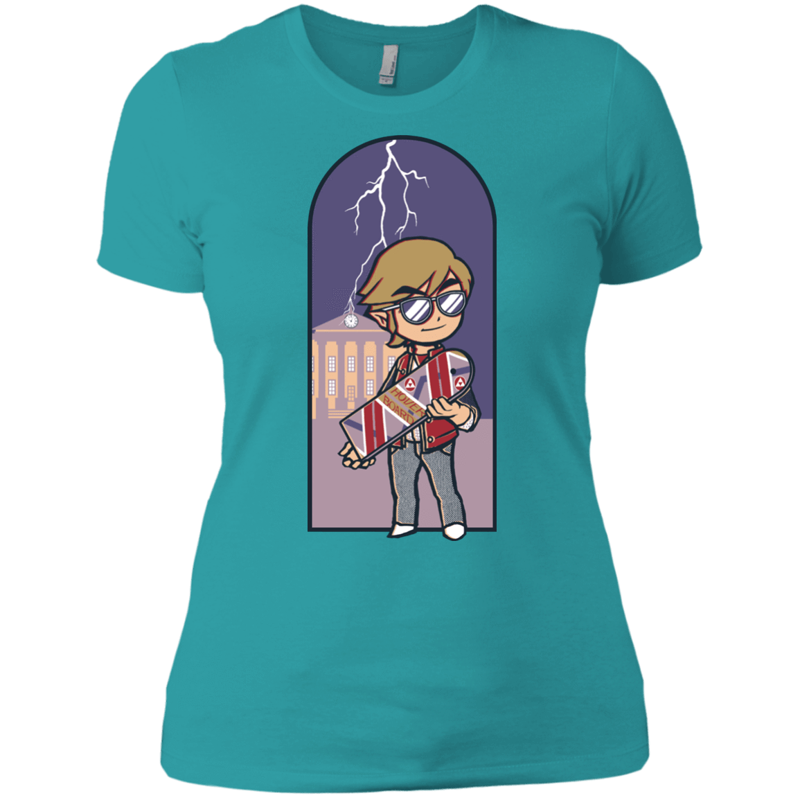 T-Shirts Tahiti Blue / X-Small A Link to The Future Women's Premium T-Shirt