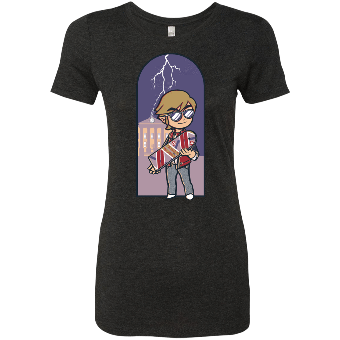 T-Shirts Vintage Black / Small A Link to The Future Women's Triblend T-Shirt