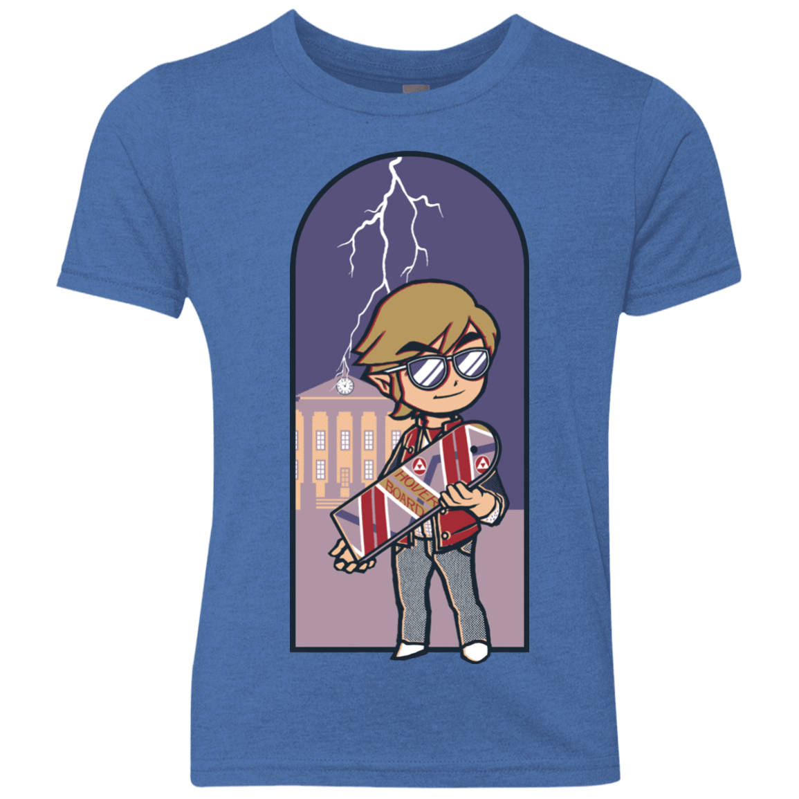 T-Shirts Vintage Royal / YXS A Link to The Future Youth Triblend T-Shirt