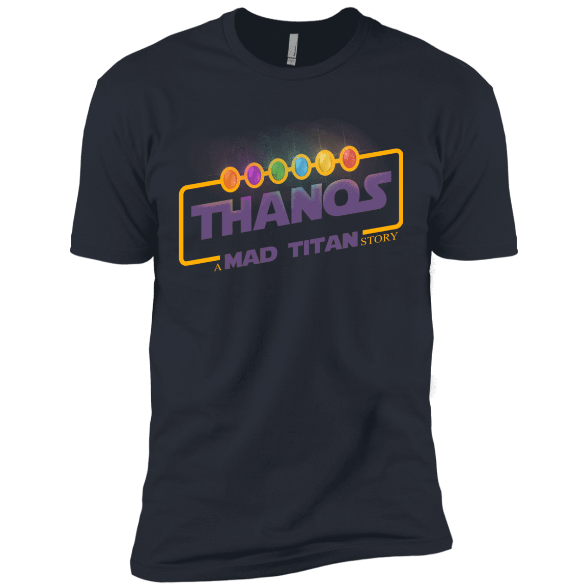 T-Shirts Indigo / X-Small A Mad Titan Story Men's Premium T-Shirt