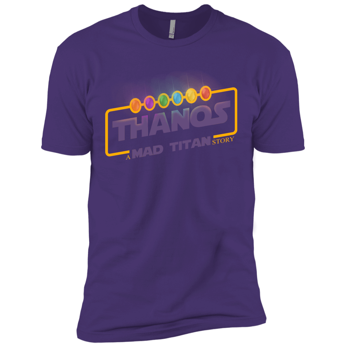 T-Shirts Purple Rush/ / X-Small A Mad Titan Story Men's Premium T-Shirt