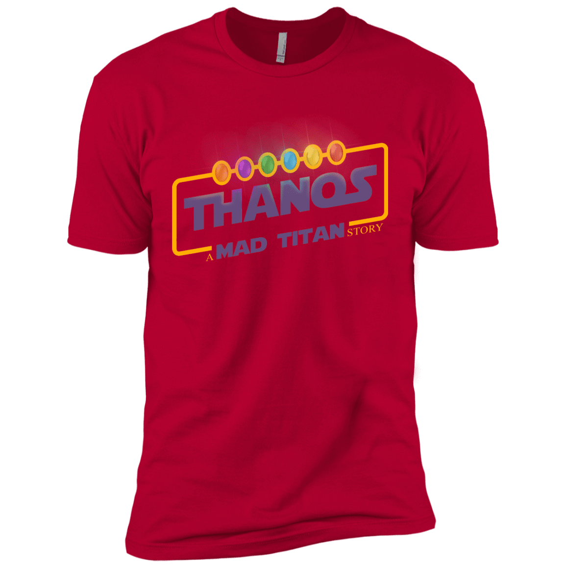 T-Shirts Red / X-Small A Mad Titan Story Men's Premium T-Shirt