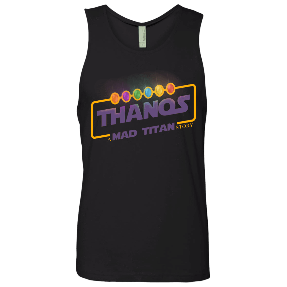 T-Shirts Black / S A Mad Titan Story Men's Premium Tank Top