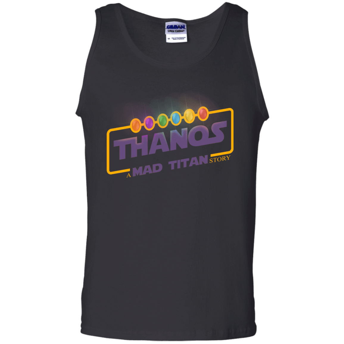 T-Shirts Black / S A Mad Titan Story Men's Tank Top