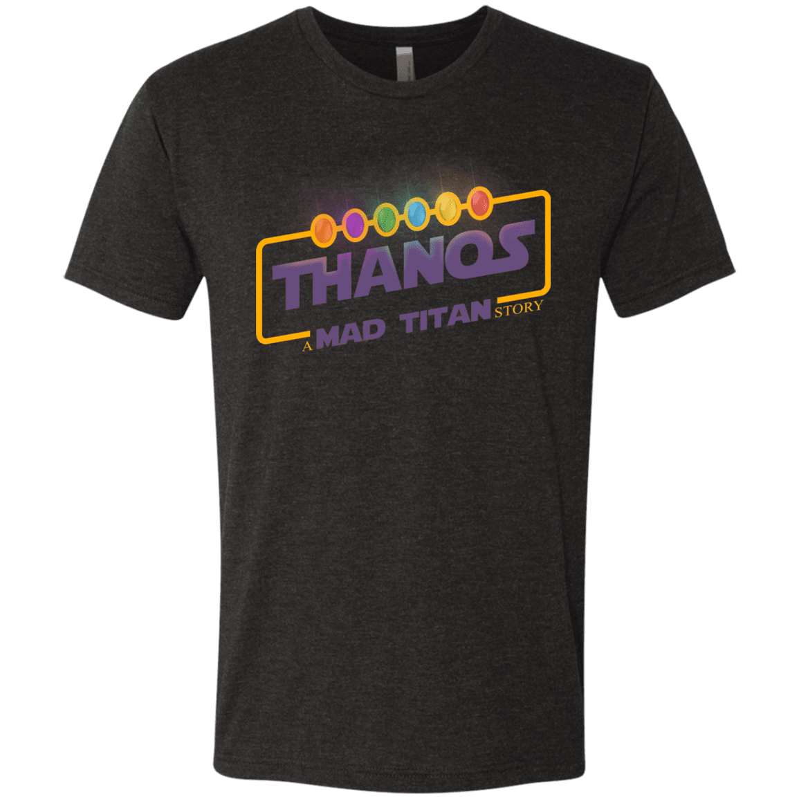 T-Shirts Vintage Black / S A Mad Titan Story Men's Triblend T-Shirt