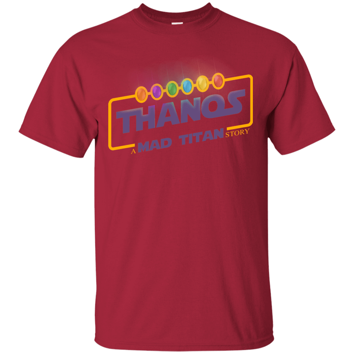 T-Shirts Cardinal / S A Mad Titan Story T-Shirt