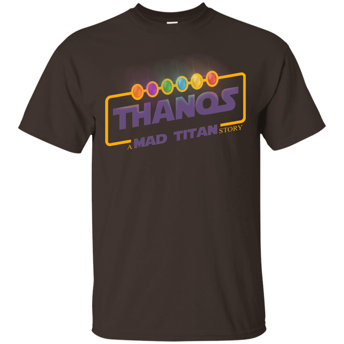 T-Shirts Dark Chocolate / S A Mad Titan Story T-Shirt