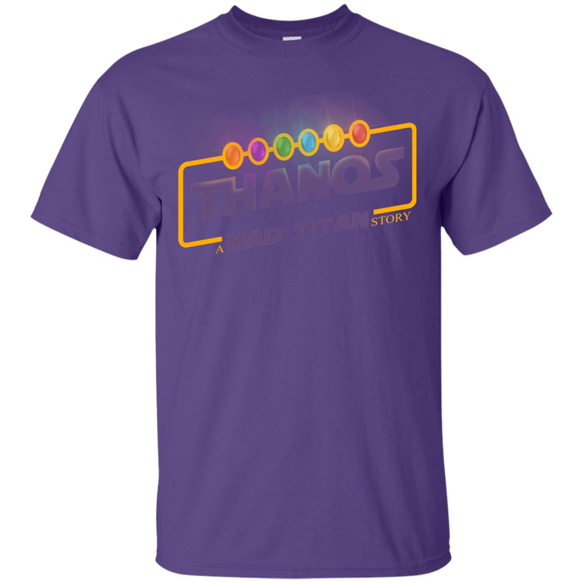 T-Shirts Purple / S A Mad Titan Story T-Shirt