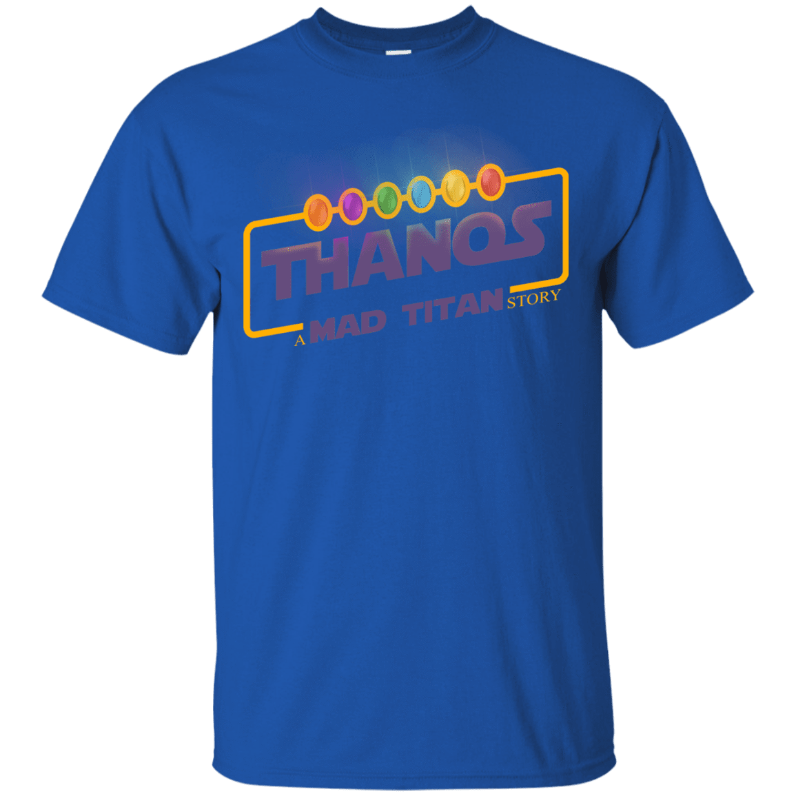 T-Shirts Royal / S A Mad Titan Story T-Shirt