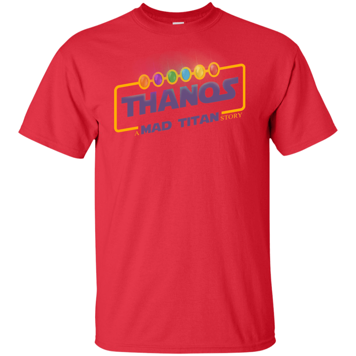 T-Shirts Red / XLT A Mad Titan Story Tall T-Shirt