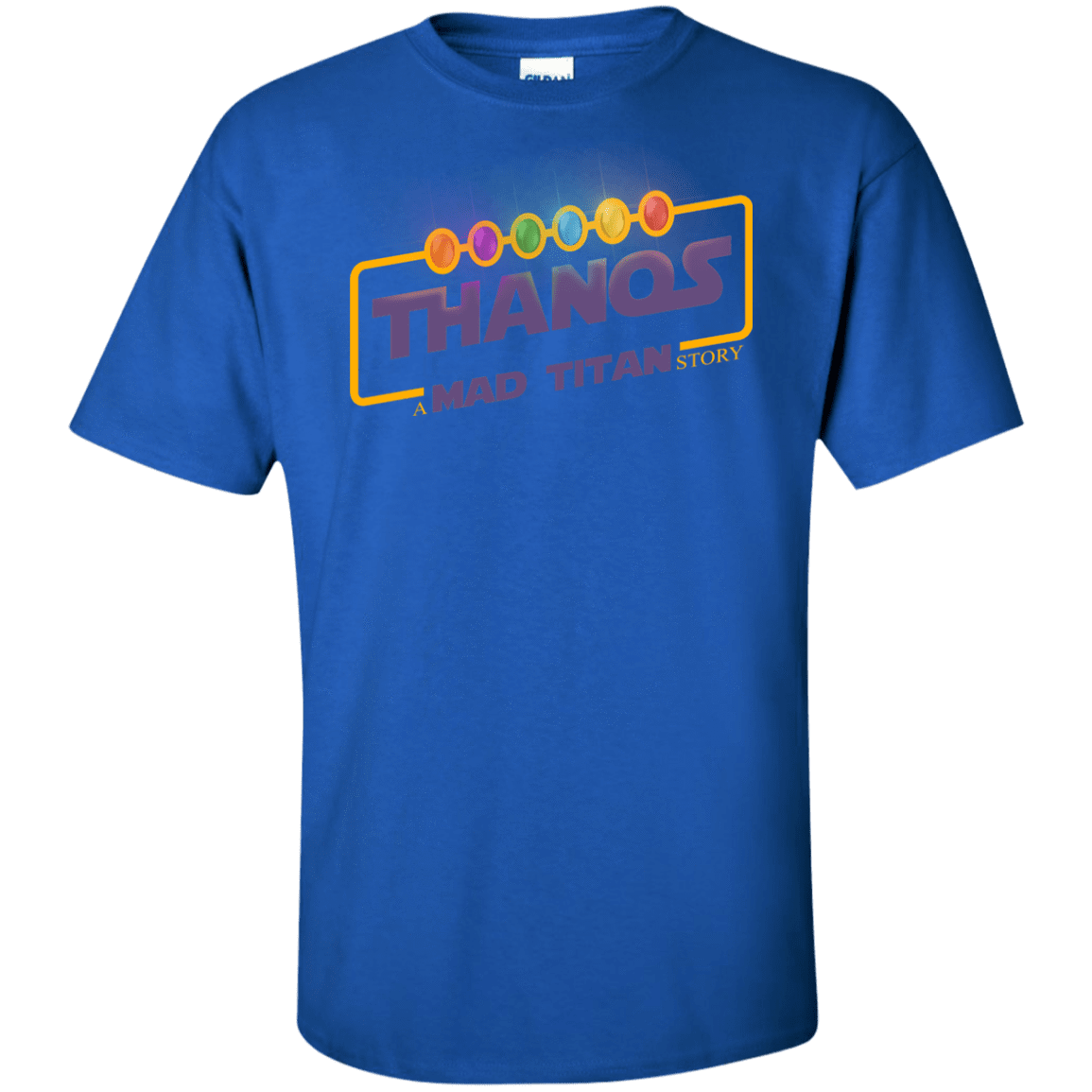 T-Shirts Royal / XLT A Mad Titan Story Tall T-Shirt