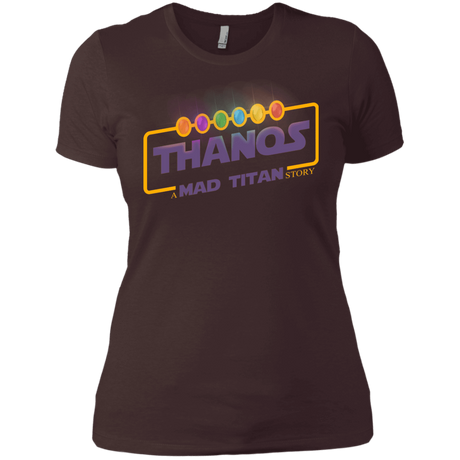 T-Shirts Dark Chocolate / X-Small A Mad Titan Story Women's Premium T-Shirt