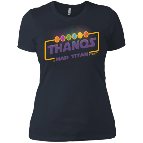 T-Shirts Indigo / X-Small A Mad Titan Story Women's Premium T-Shirt