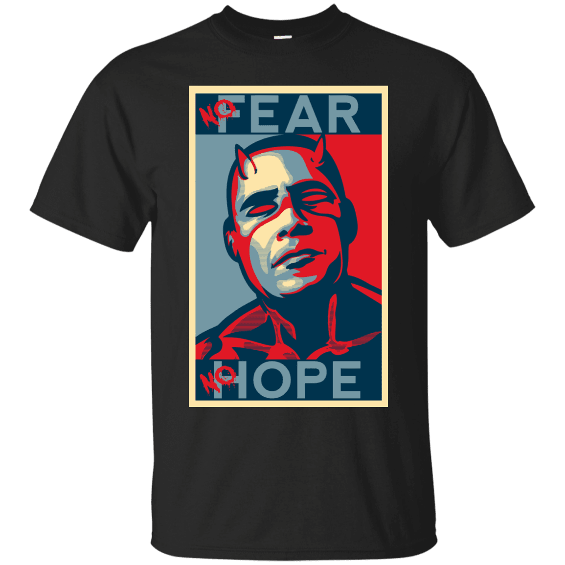 T-Shirts Black / Small A man with no fear T-Shirt