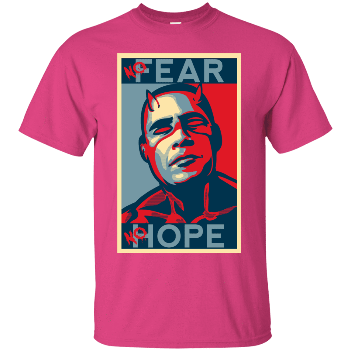 T-Shirts Heliconia / S A man With No Fear T-Shirt