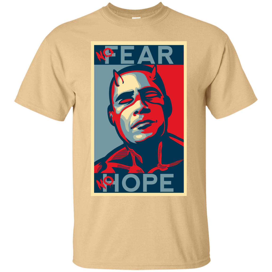 T-Shirts Vegas Gold / Small A man with no fear T-Shirt