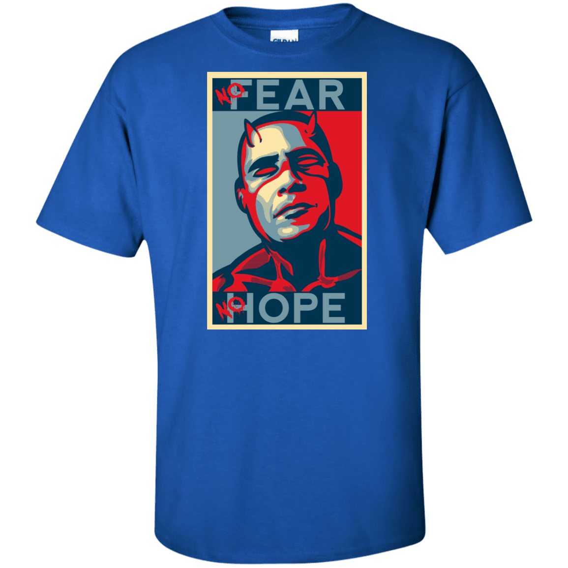 T-Shirts Royal / XLT A man with no fear Tall T-Shirt