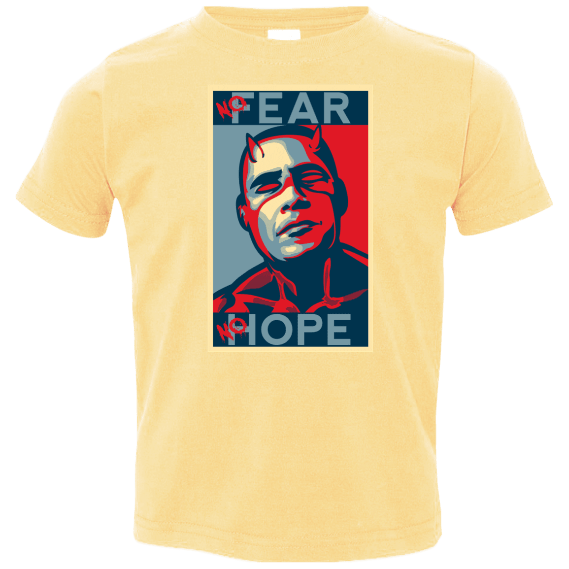 T-Shirts Butter / 2T A man with no fear Toddler Premium T-Shirt