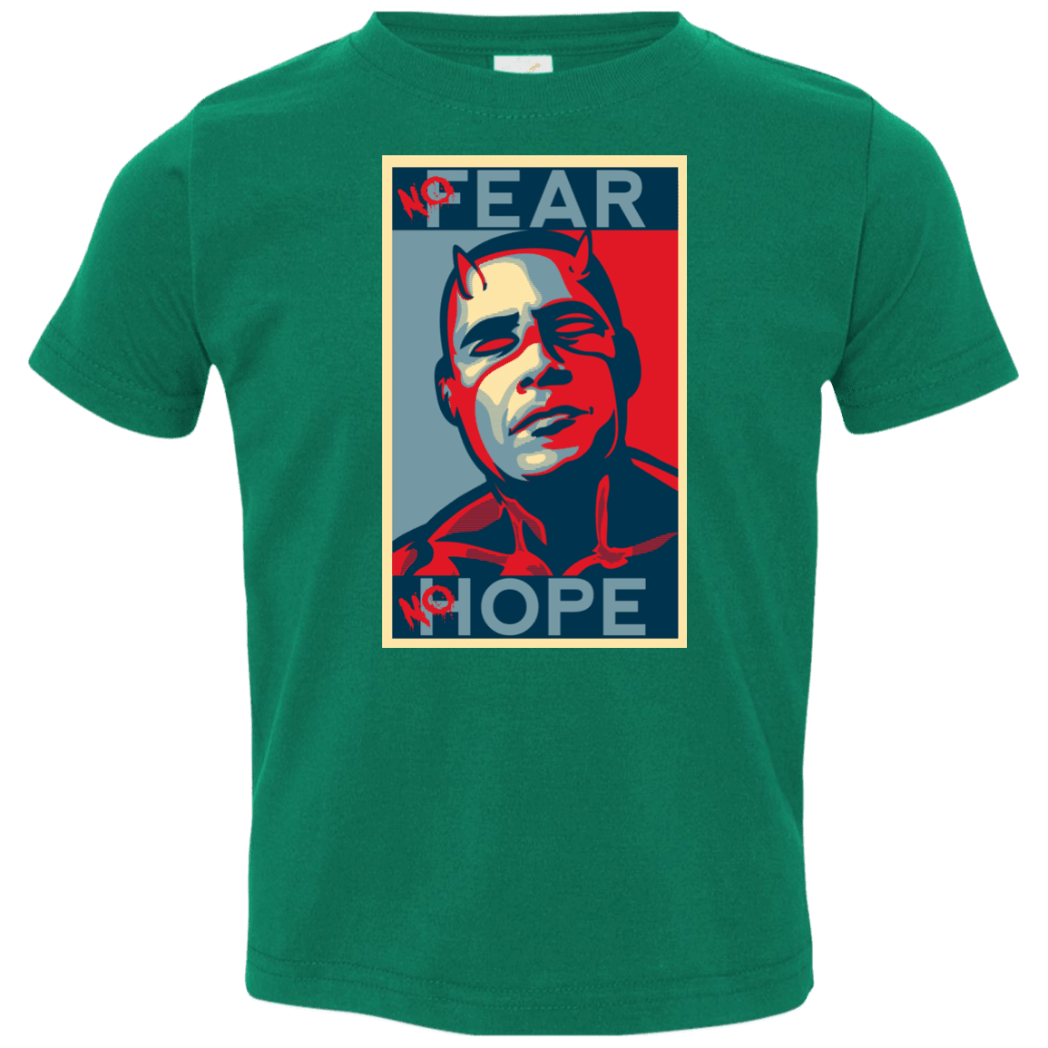 T-Shirts Kelly / 2T A man with no fear Toddler Premium T-Shirt