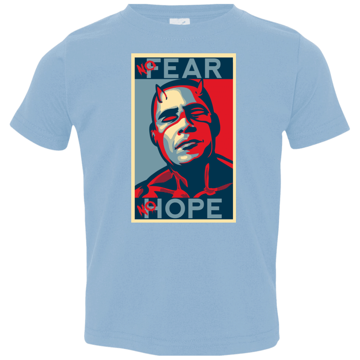 T-Shirts Light Blue / 2T A man with no fear Toddler Premium T-Shirt