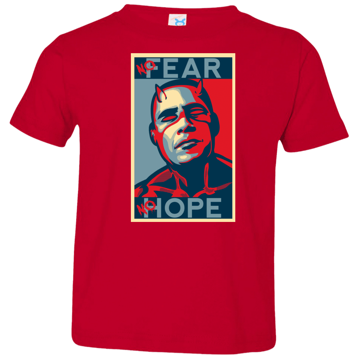 T-Shirts Red / 2T A man with no fear Toddler Premium T-Shirt