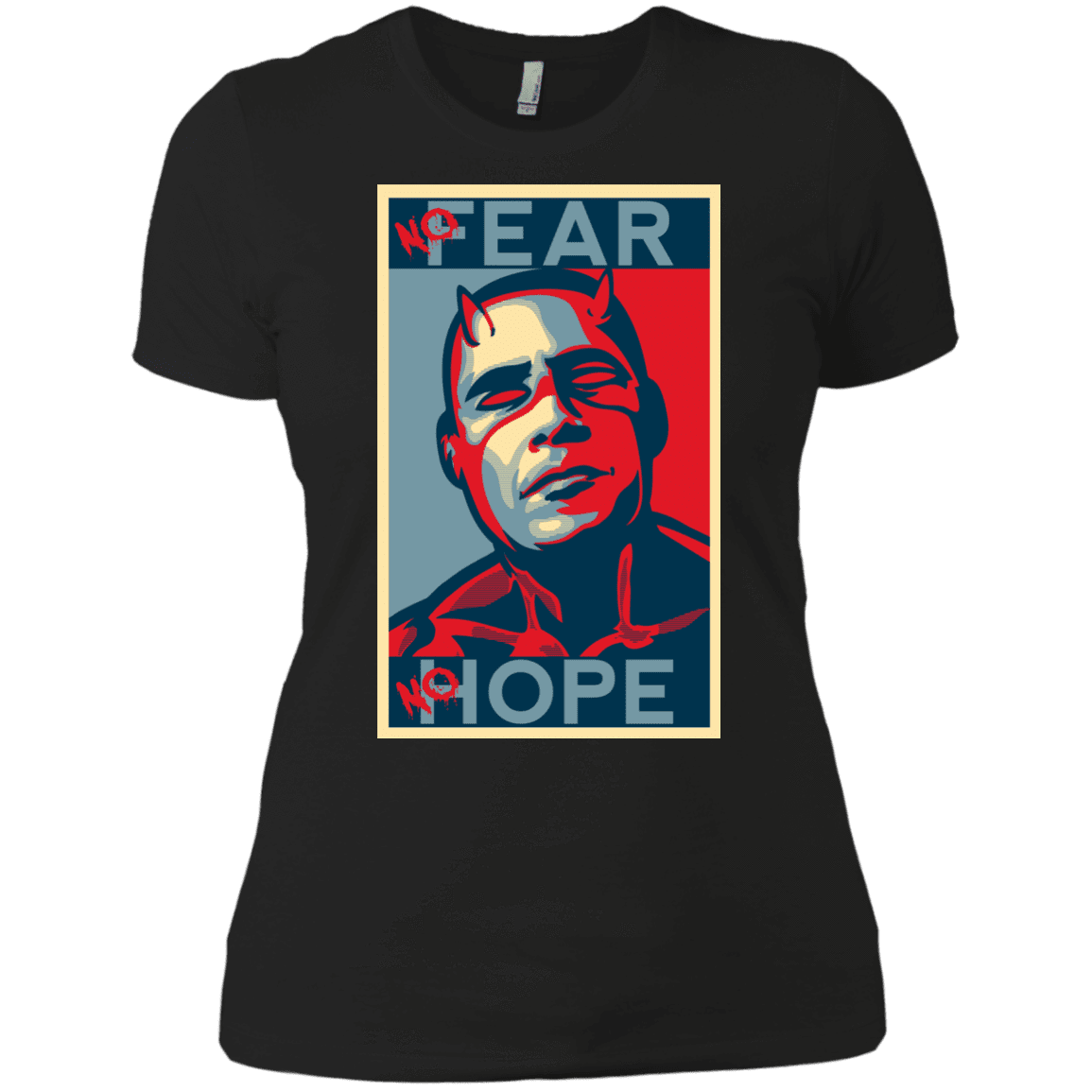 T-Shirts Black / X-Small A man with no fear Women's Premium T-Shirt
