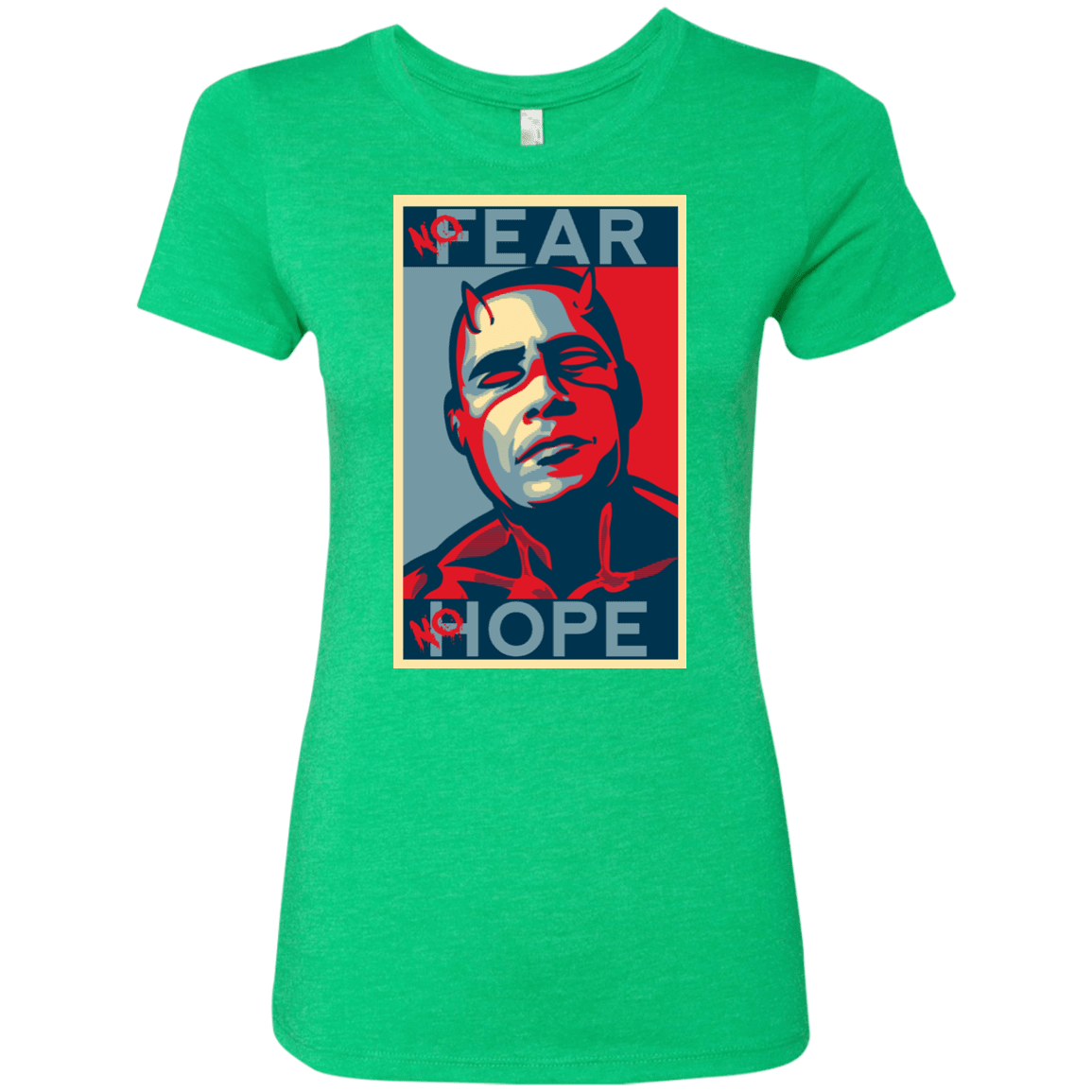 T-Shirts Envy / S A man with no fear Women's Triblend T-Shirt