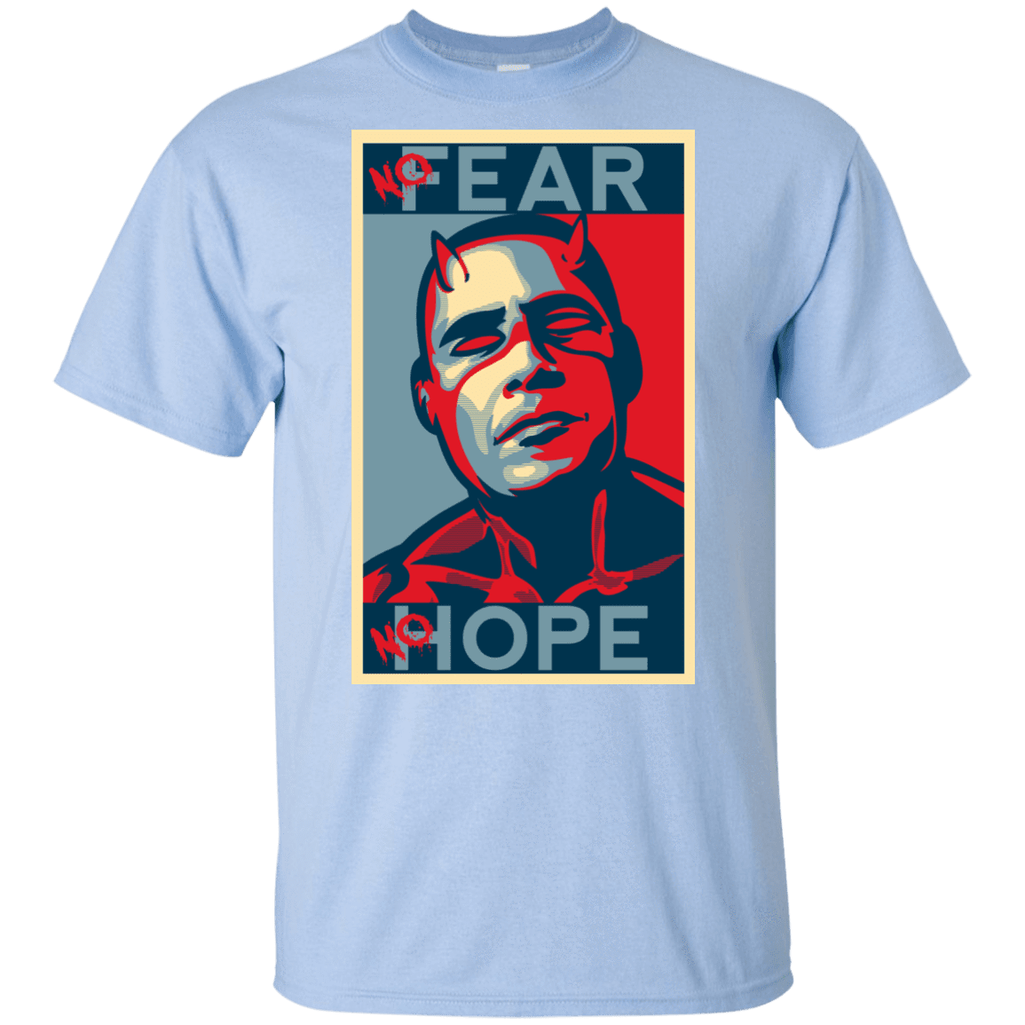 T-Shirts Light Blue / YXS A man with no fear Youth T-Shirt