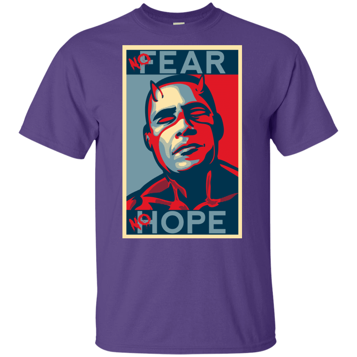 T-Shirts Purple / YXS A man with no fear Youth T-Shirt