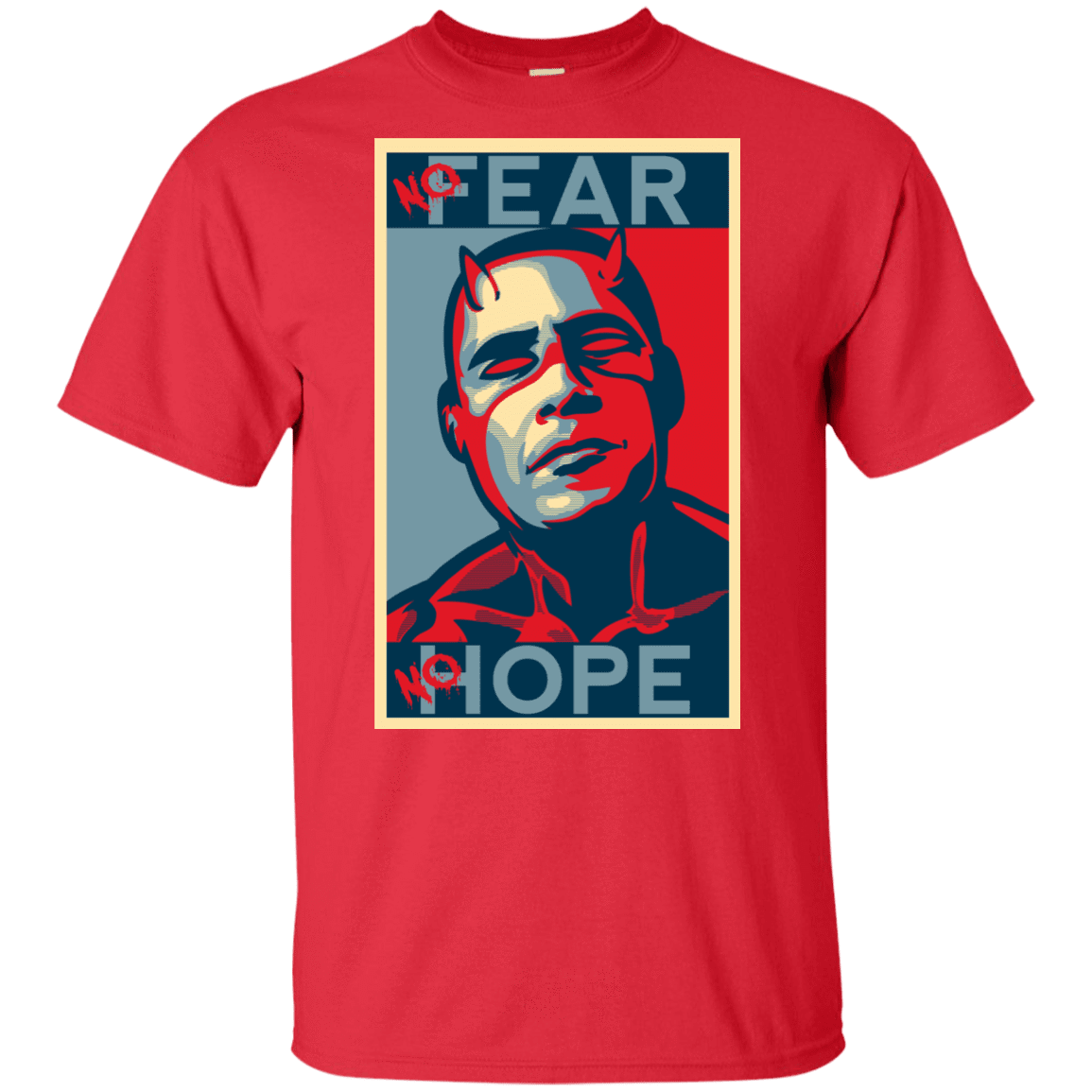 T-Shirts Red / YXS A man with no fear Youth T-Shirt