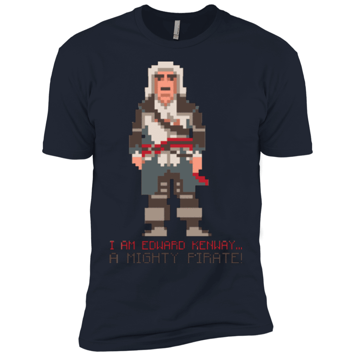 T-Shirts Midnight Navy / YXS A Mighty Pirate Boys Premium T-Shirt
