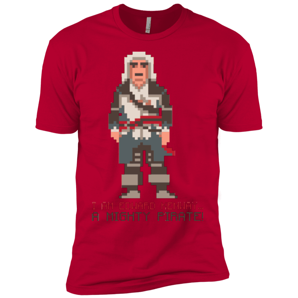 T-Shirts Red / YXS A Mighty Pirate Boys Premium T-Shirt