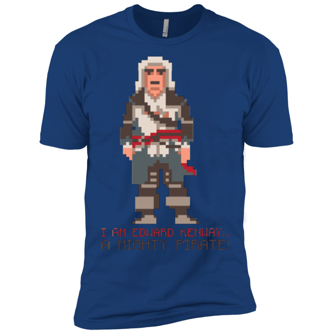 T-Shirts Royal / X-Small A Mighty Pirate Men's Premium T-Shirt