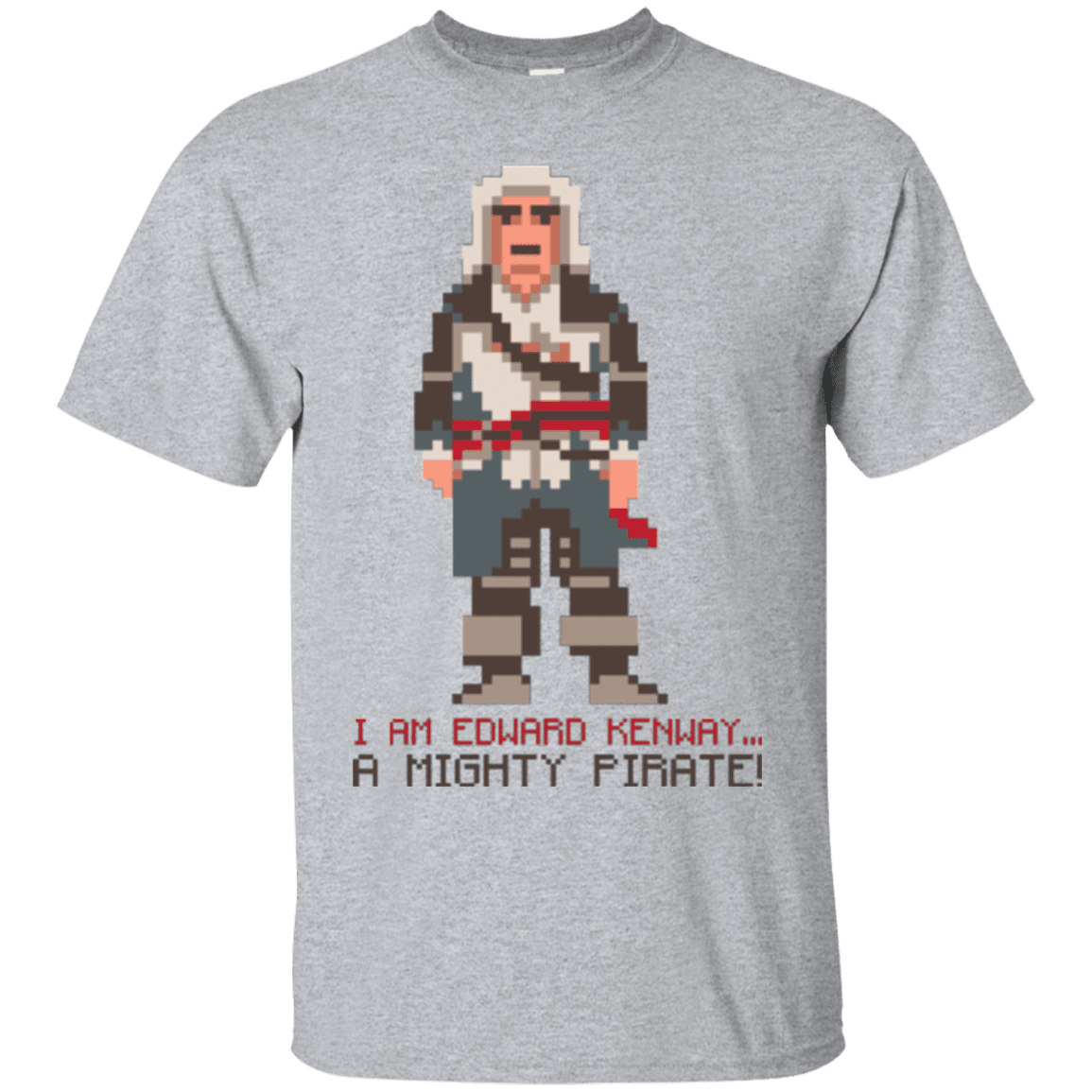 T-Shirts Sport Grey / Small A Mighty Pirate T-Shirt