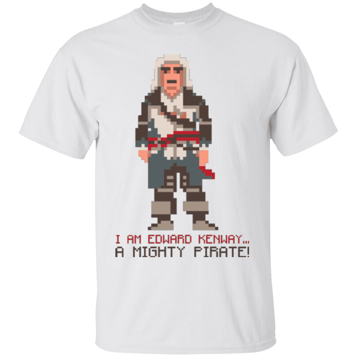 T-Shirts White / Small A Mighty Pirate T-Shirt