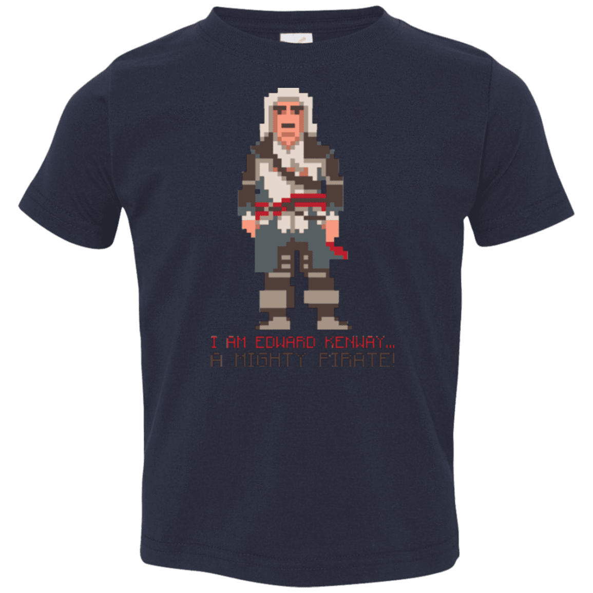 T-Shirts Navy / 2T A Mighty Pirate Toddler Premium T-Shirt
