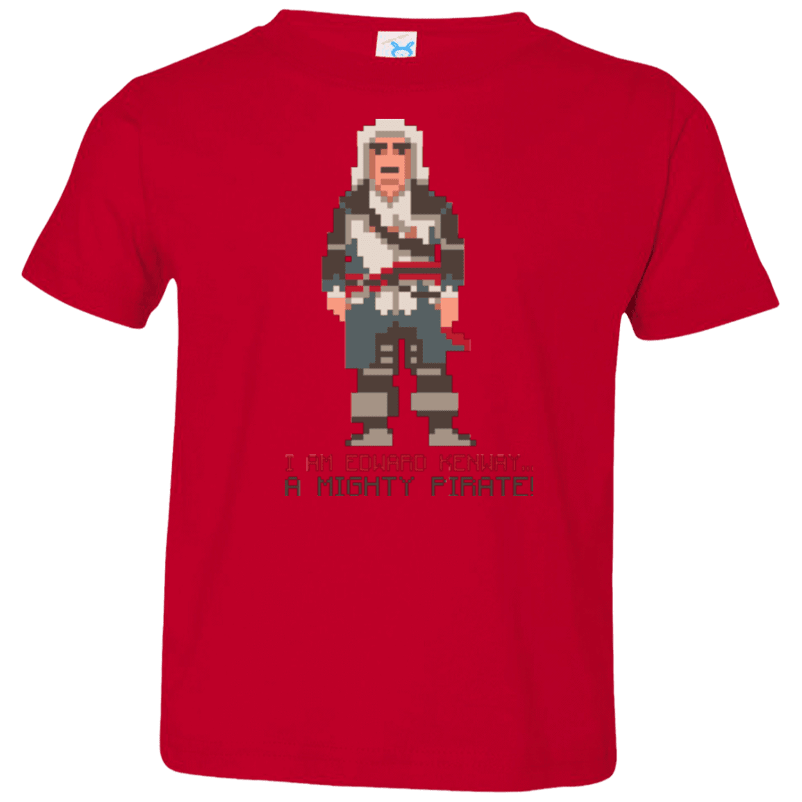 T-Shirts Red / 2T A Mighty Pirate Toddler Premium T-Shirt