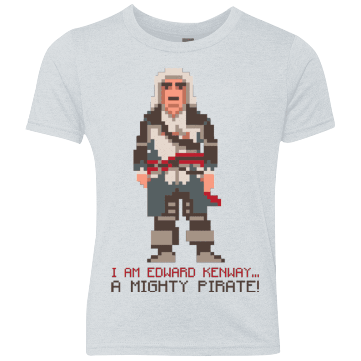 A Mighty Pirate Youth Triblend T-Shirt