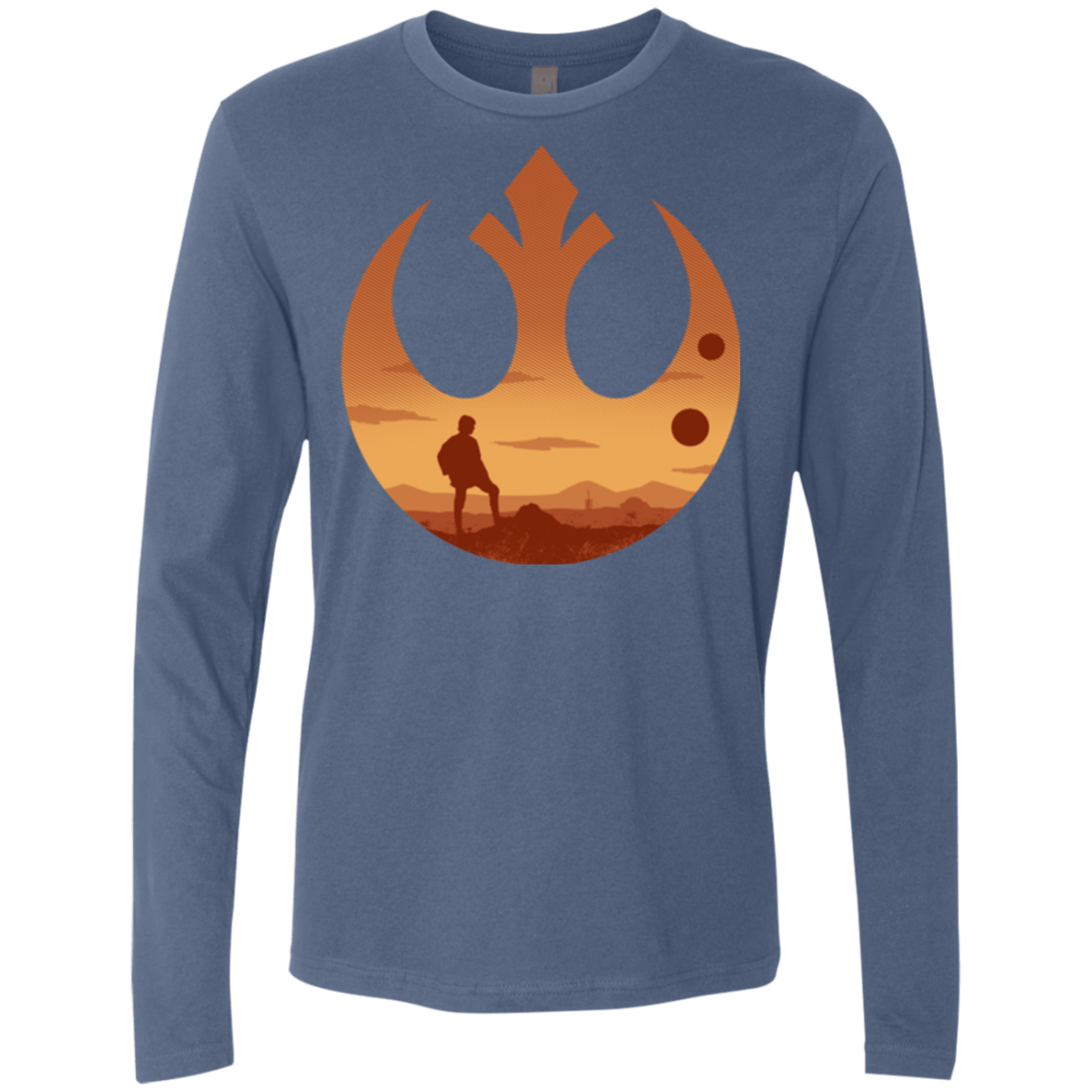 T-Shirts Indigo / Small A New Future Men's Premium Long Sleeve