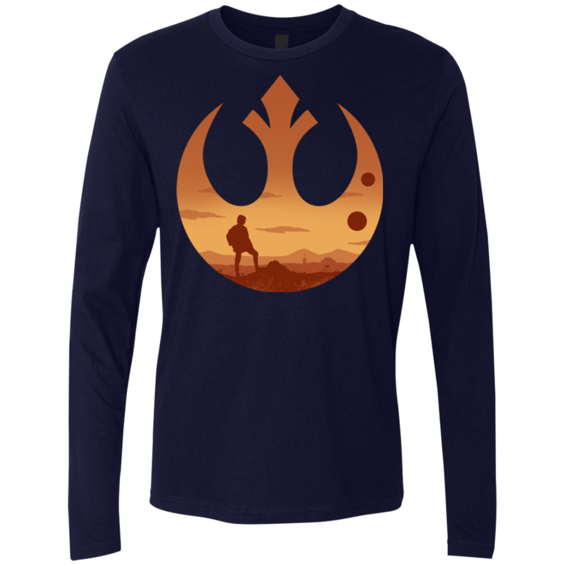 T-Shirts Midnight Navy / Small A New Future Men's Premium Long Sleeve