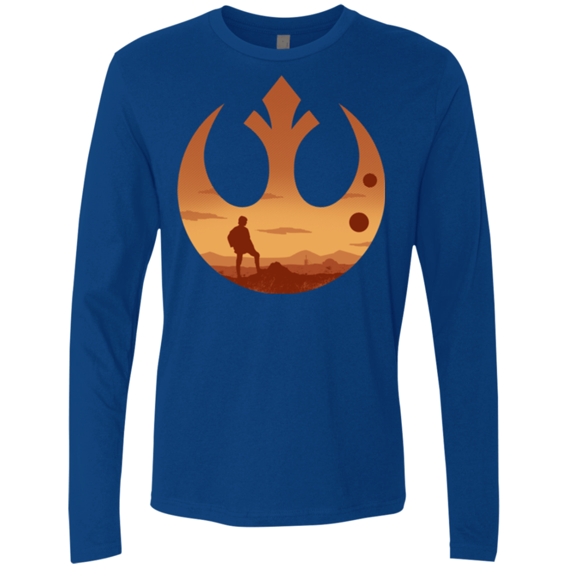 T-Shirts Royal / Small A New Future Men's Premium Long Sleeve