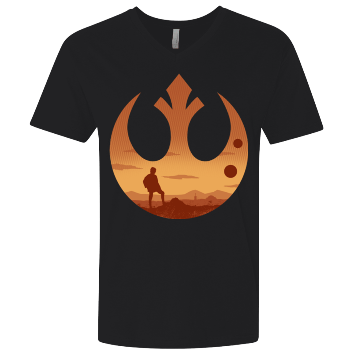 T-Shirts Black / X-Small A New Future Men's Premium V-Neck