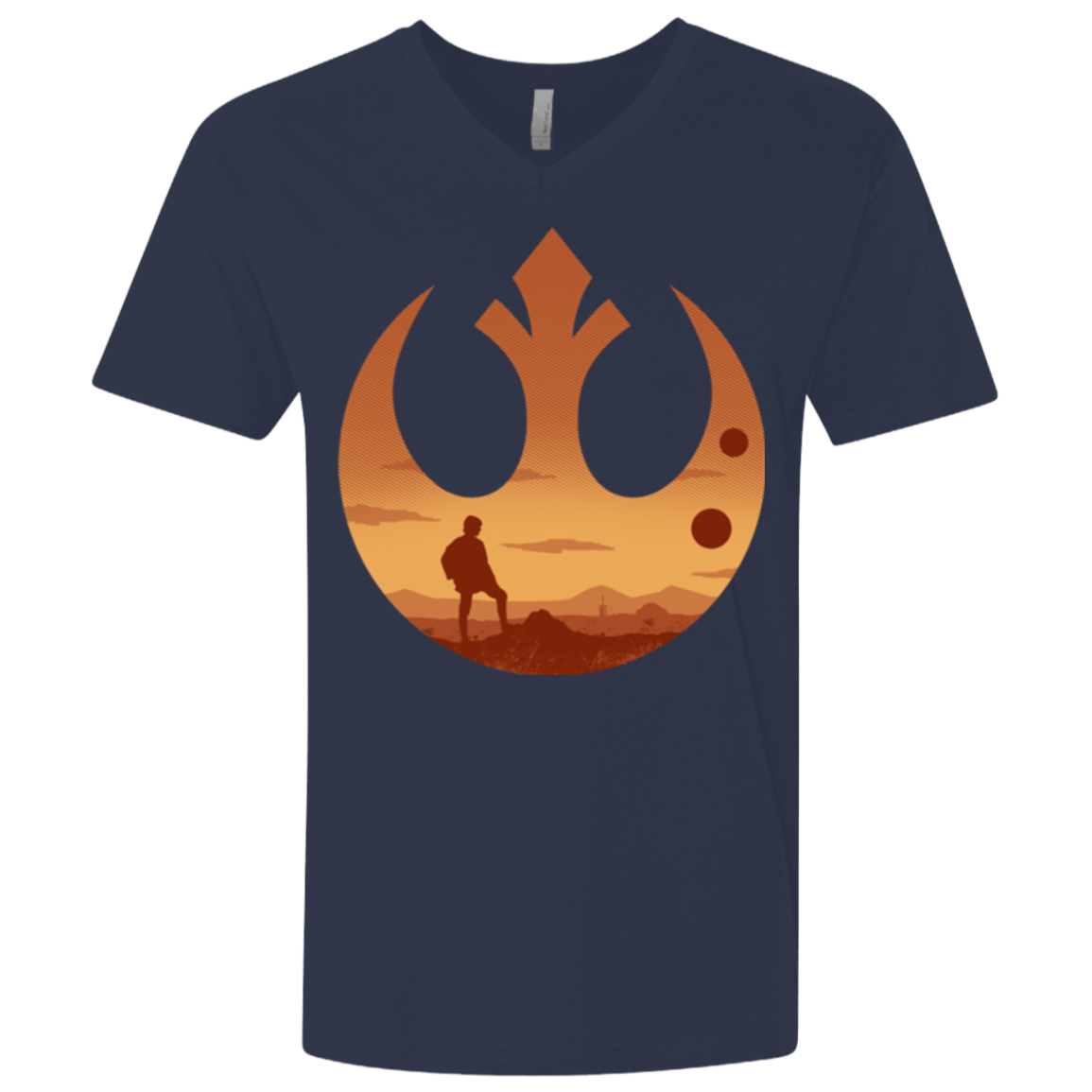 T-Shirts Midnight Navy / X-Small A New Future Men's Premium V-Neck