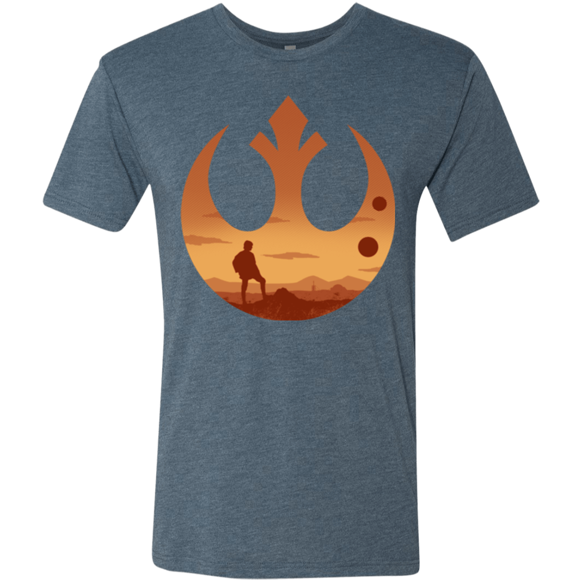 T-Shirts Indigo / Small A New Future Men's Triblend T-Shirt